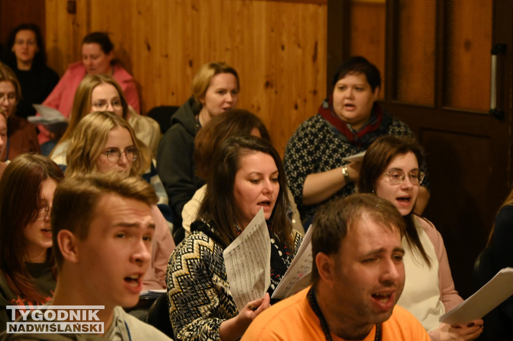 Próba przed Wieczorem Uwielbienia w Tarnobrzegu