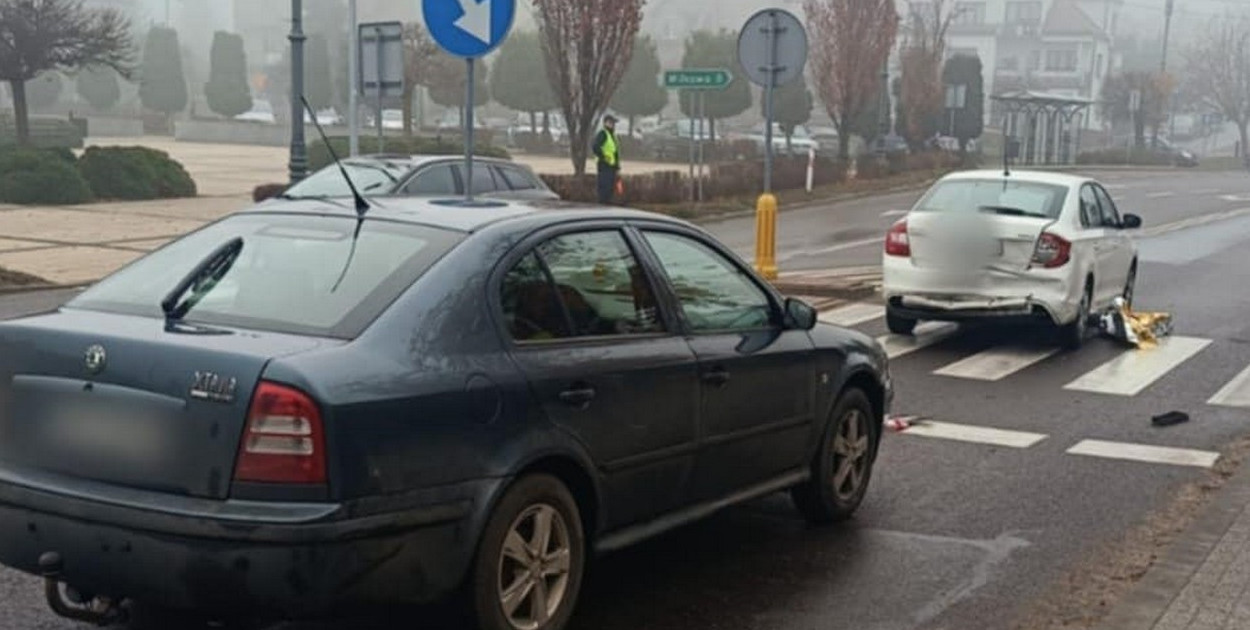 Potrącenie pieszej w Połańcu
