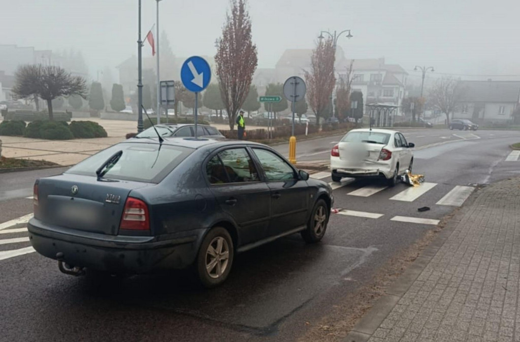 Potrącenie pieszej w Połańcu