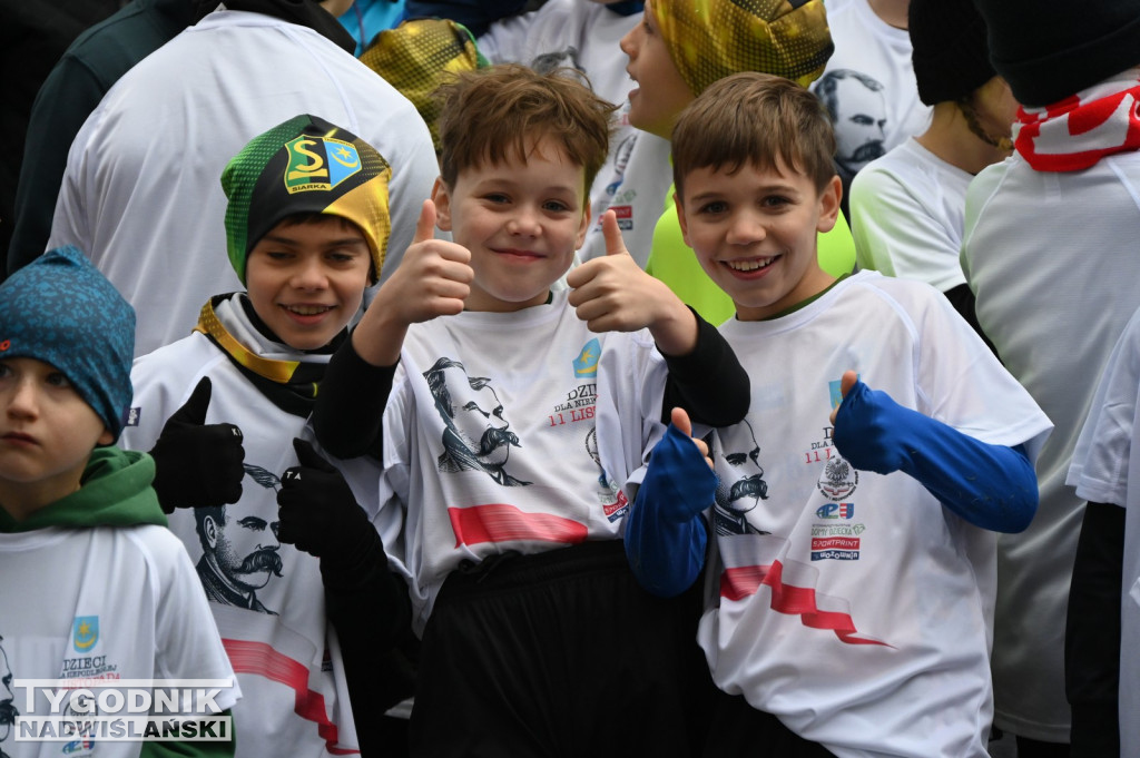 Bieg Dzieci dla Niepodległej 2025 w Tarnobrzegu