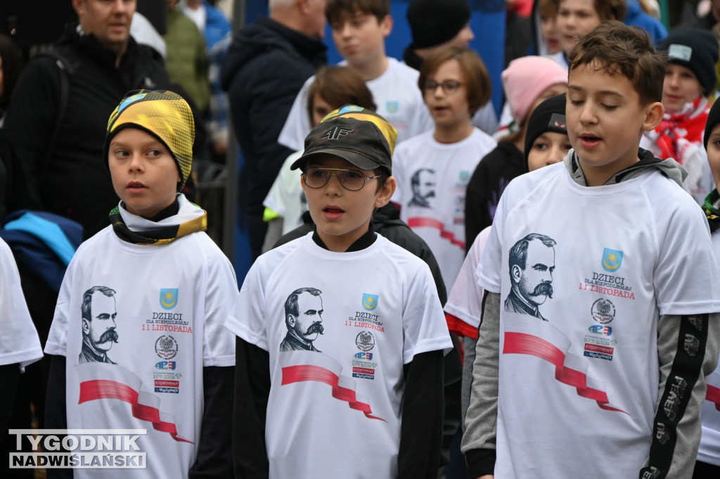 Bieg Dzieci dla Niepodległej 2025 w Tarnobrzegu