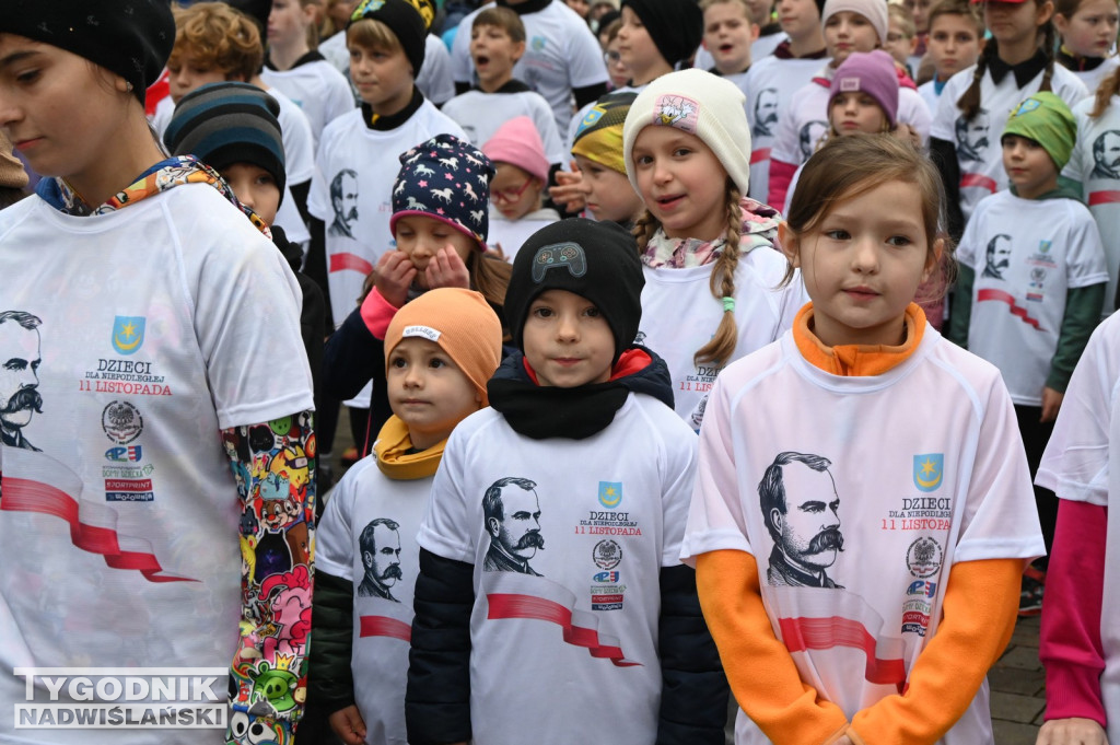 Bieg Dzieci dla Niepodległej 2025 w Tarnobrzegu