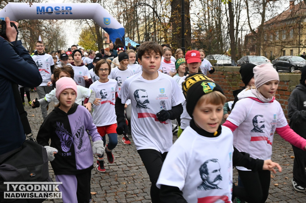 Bieg Dzieci dla Niepodległej 2025 w Tarnobrzegu