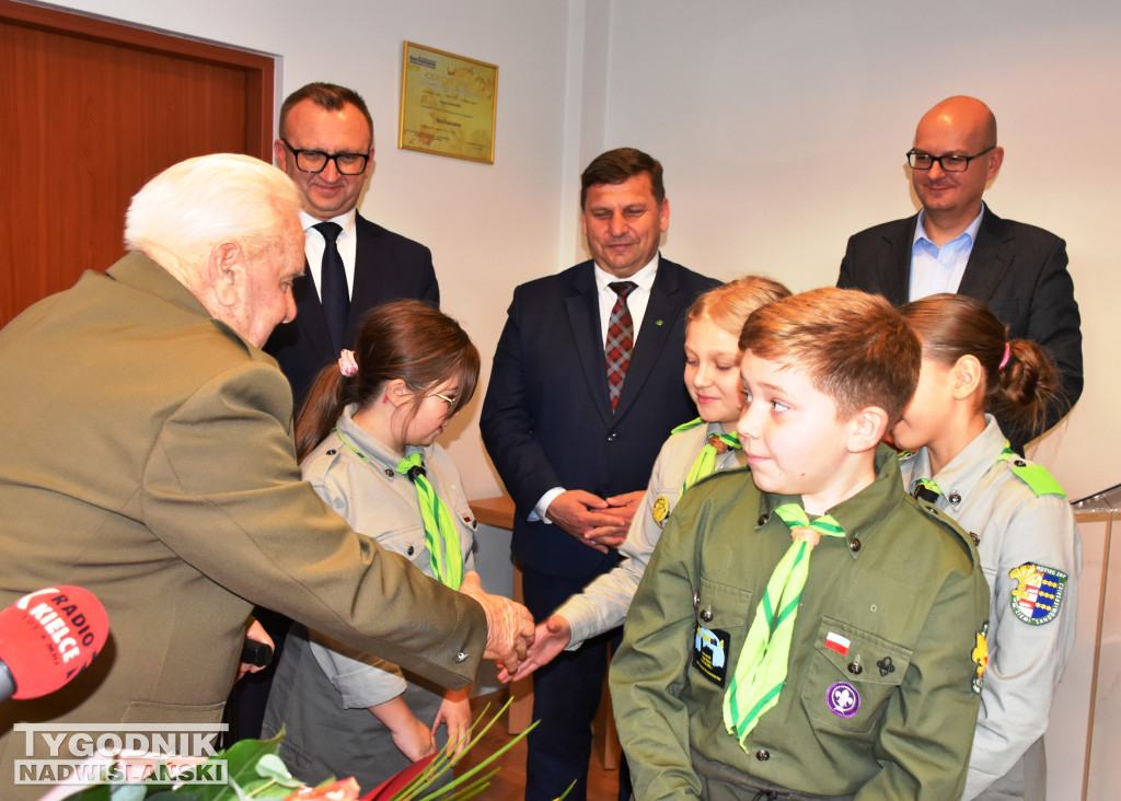 Odznaczenie Kazimierza Morgasia