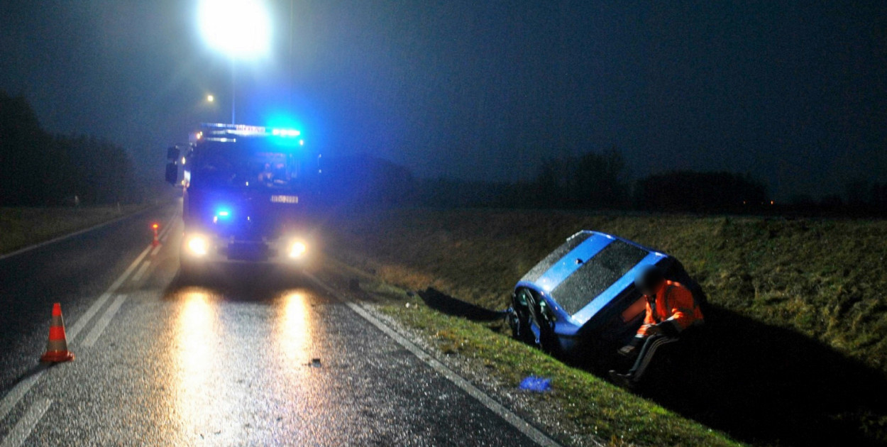 Zdarzenie drogowe na obwodnicy Tarnobrzega