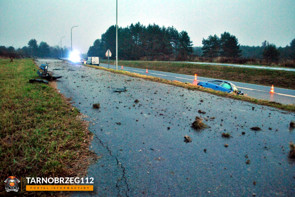 Zdarzenie drogowe na obwodnicy Tarnobrzega