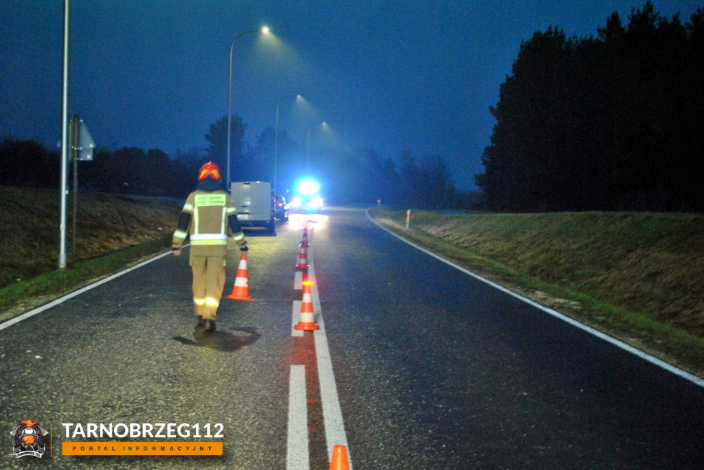 Zdarzenie drogowe na obwodnicy Tarnobrzega