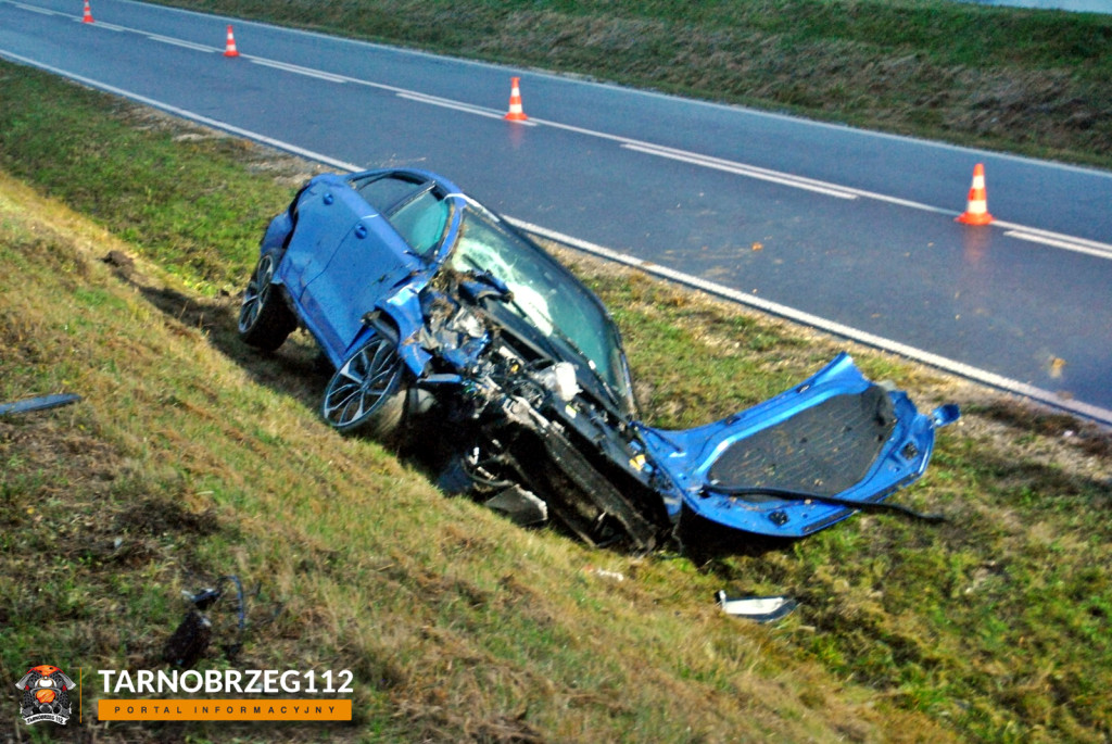Zdarzenie drogowe na obwodnicy Tarnobrzega