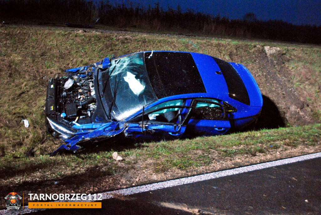 Zdarzenie drogowe na obwodnicy Tarnobrzega