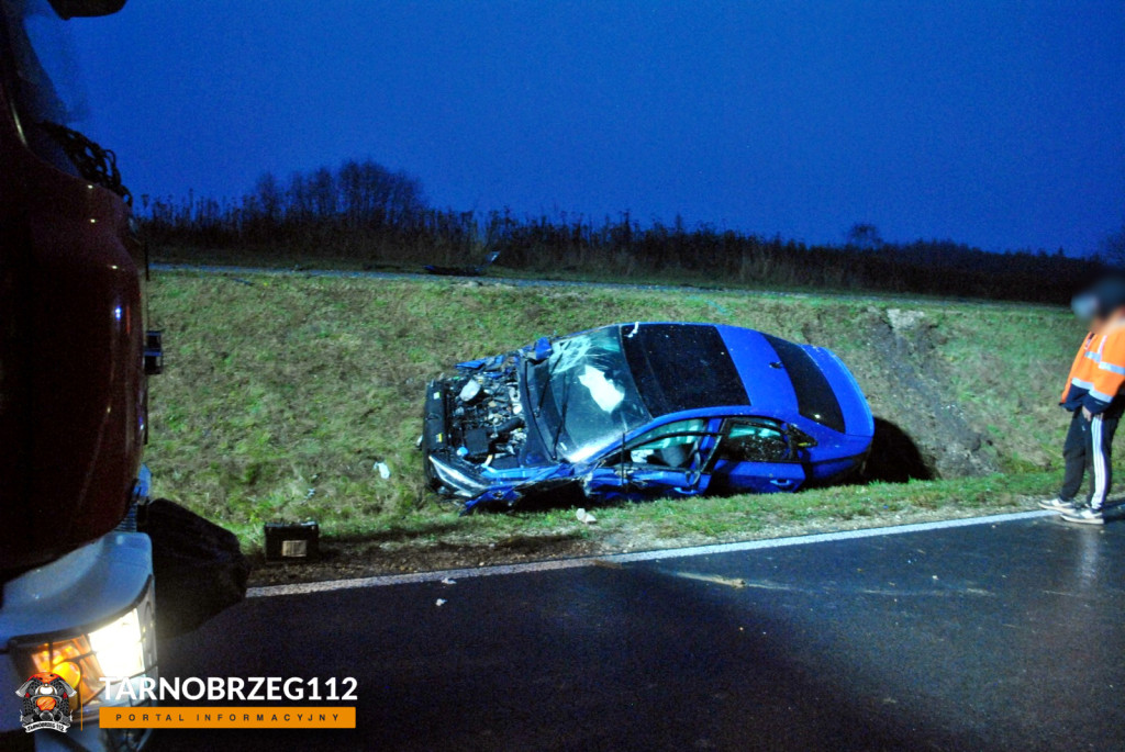 Zdarzenie drogowe na obwodnicy Tarnobrzega