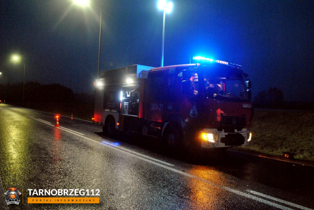 Zdarzenie drogowe na obwodnicy Tarnobrzega
