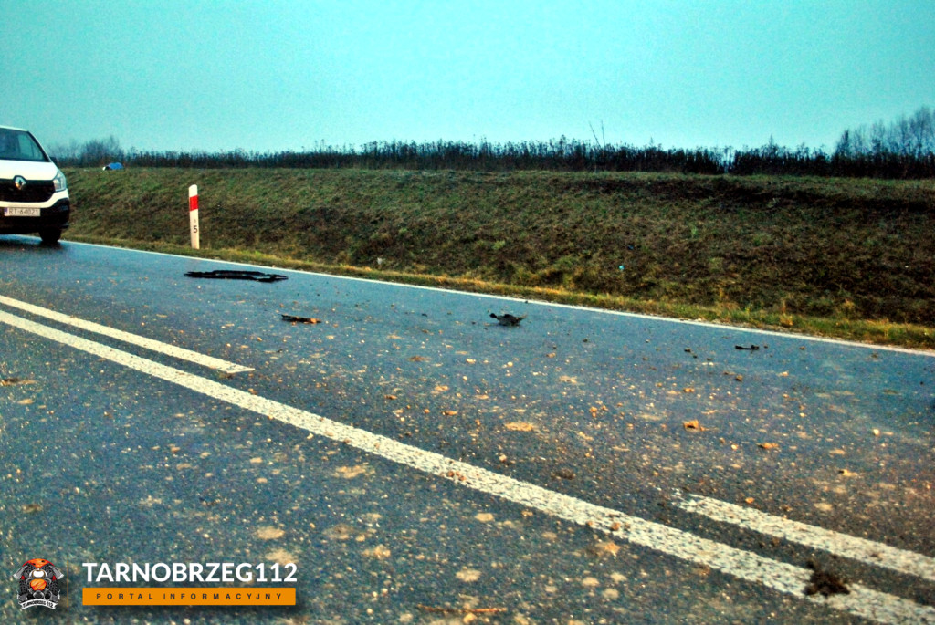 Zdarzenie drogowe na obwodnicy Tarnobrzega