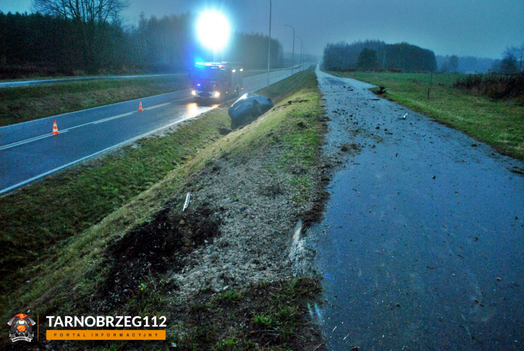 Zdarzenie drogowe na obwodnicy Tarnobrzega