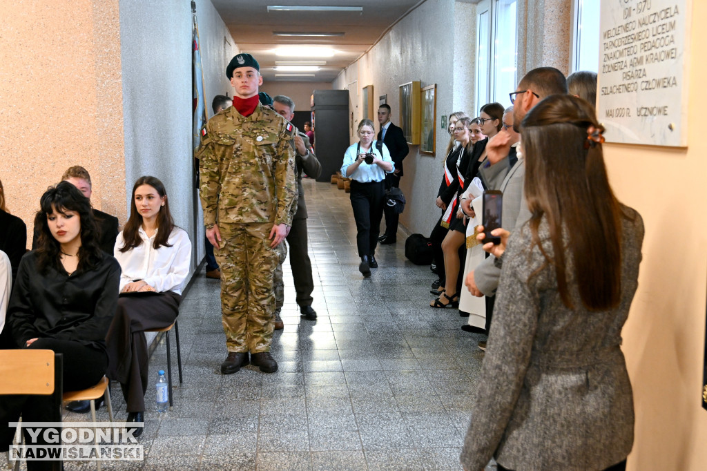 Odsłonięcie tablicy poświęconej Urszuli Szumskiej