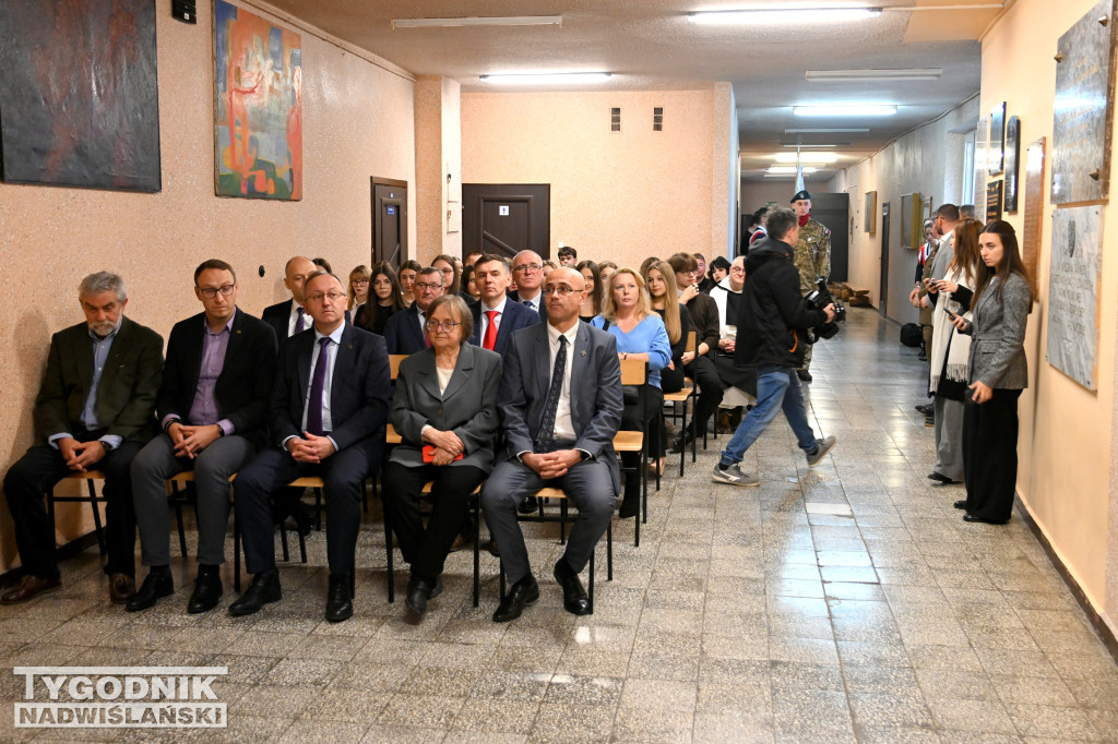 Odsłonięcie tablicy poświęconej Urszuli Szumskiej