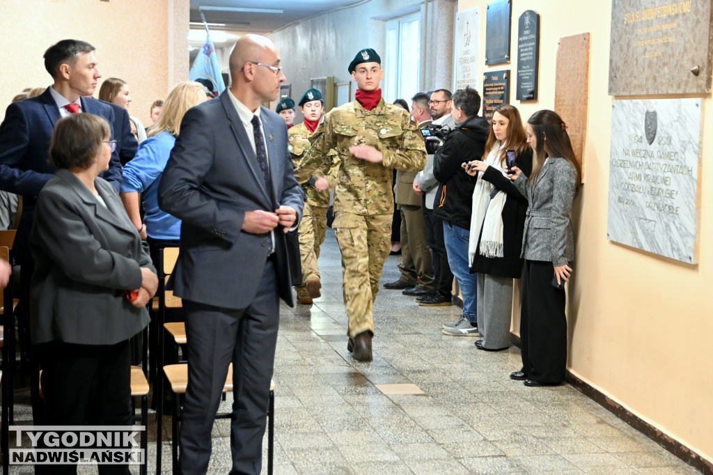 Odsłonięcie tablicy poświęconej Urszuli Szumskiej