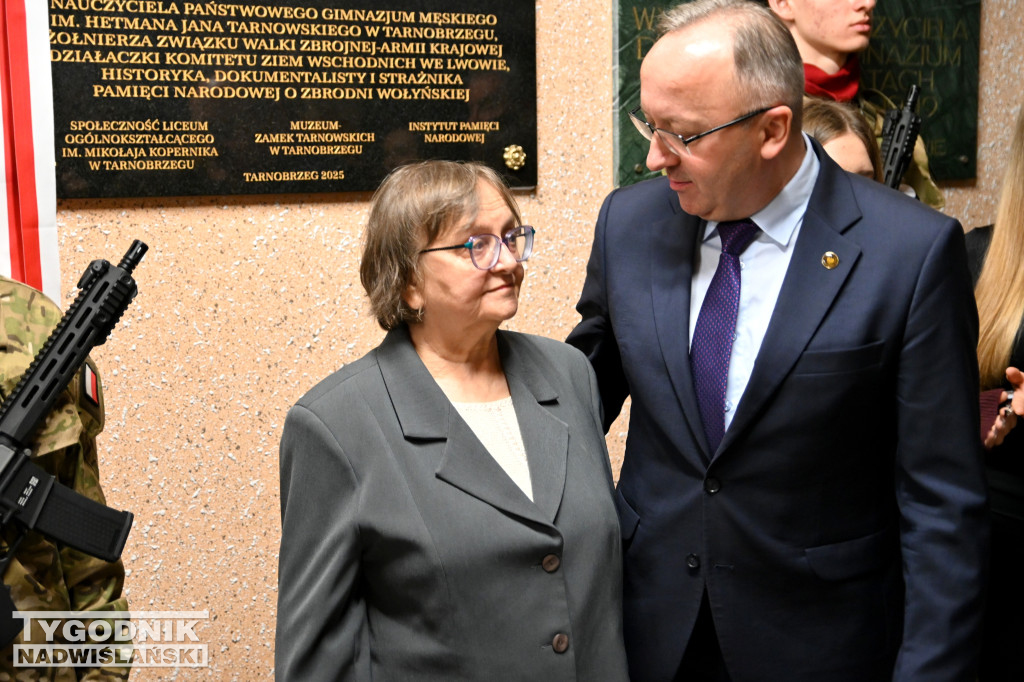 Odsłonięcie tablicy poświęconej Urszuli Szumskiej