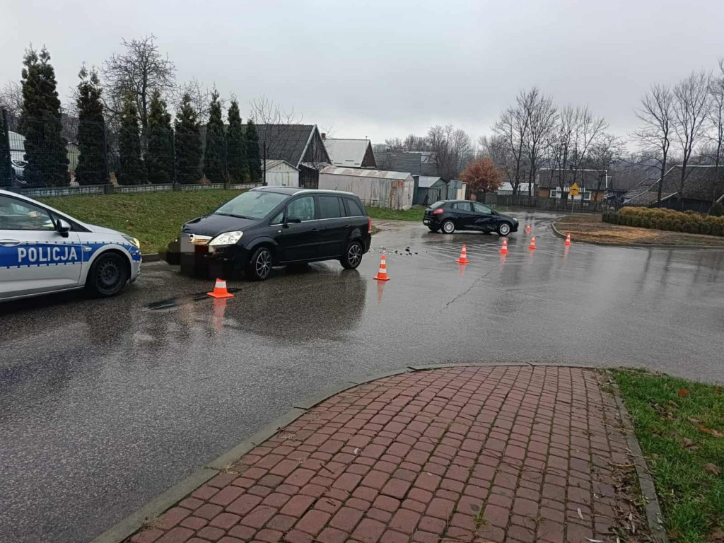 Wypadek na ul. Batalionów Chłopskich w Połańcu