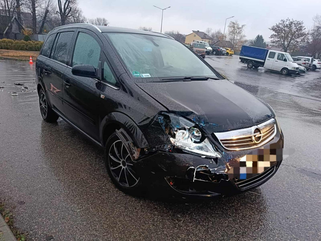 Wypadek na ul. Batalionów Chłopskich w Połańcu