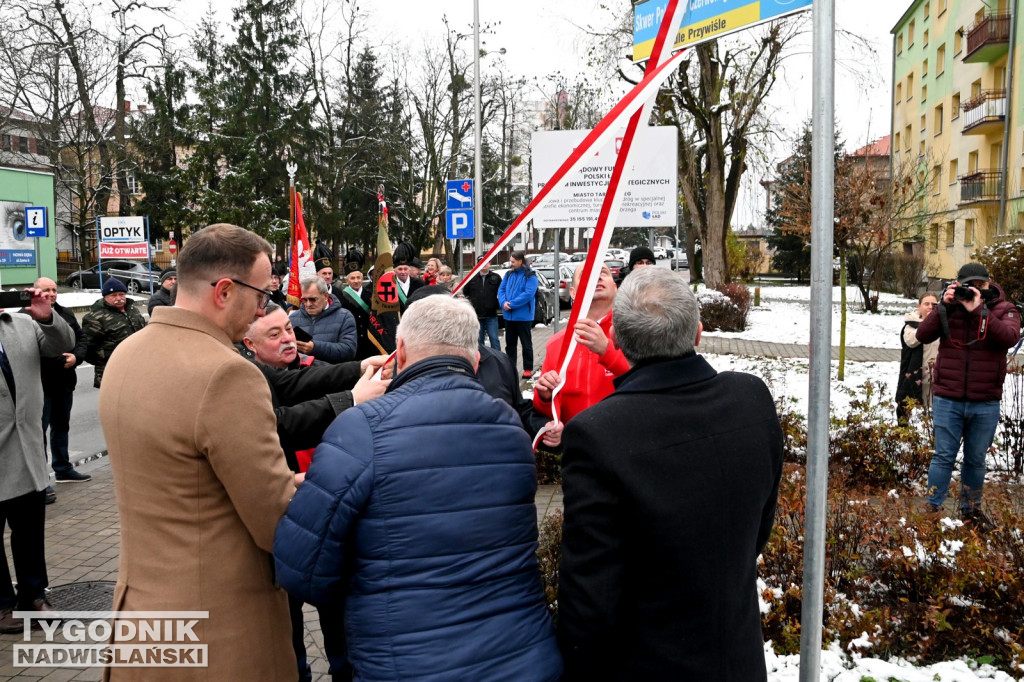 Nadanie imienia PCK skwerowi w Tarnobrzegu