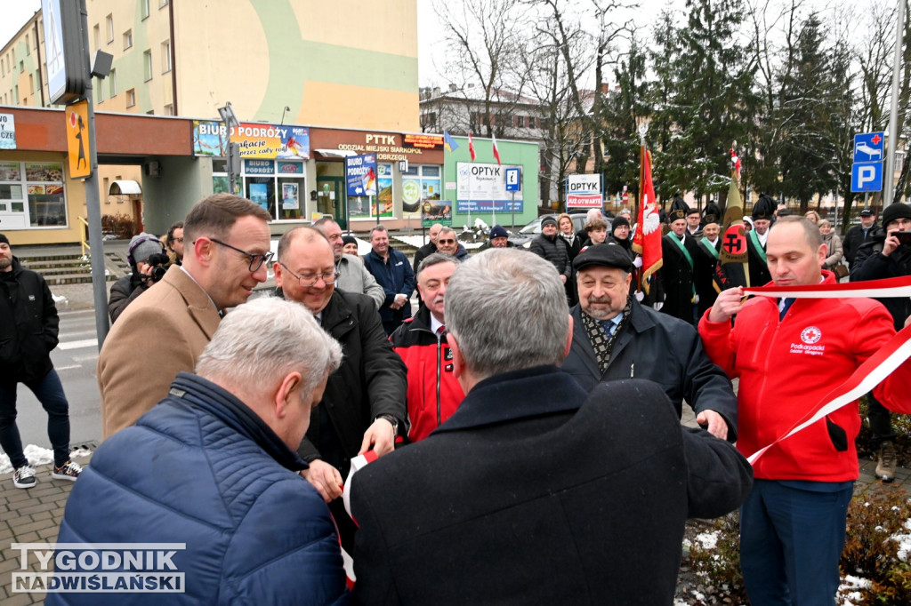 Nadanie imienia PCK skwerowi w Tarnobrzegu