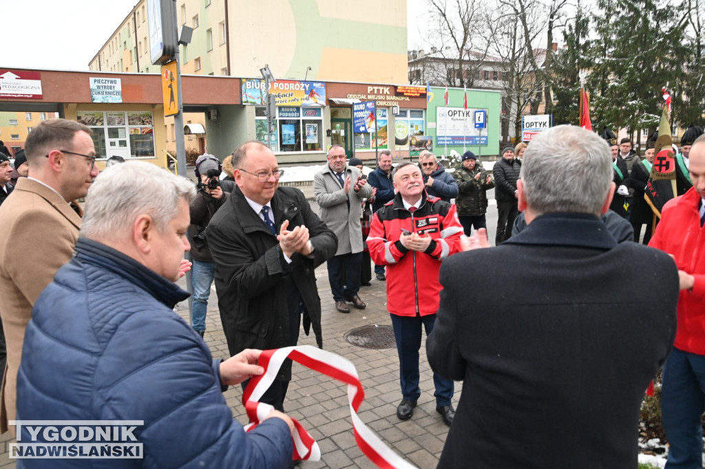 Nadanie imienia PCK skwerowi w Tarnobrzegu