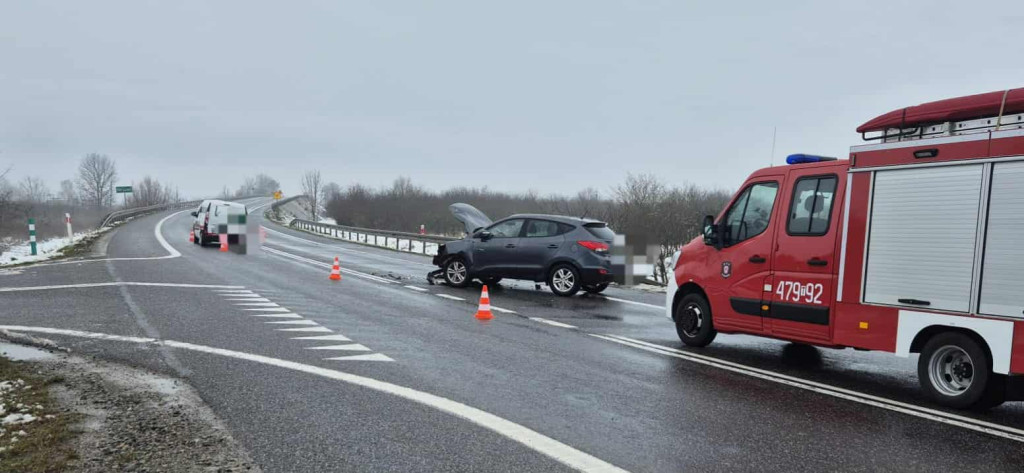 Wypadek na DK nr 9 w powiecie sandomierskim