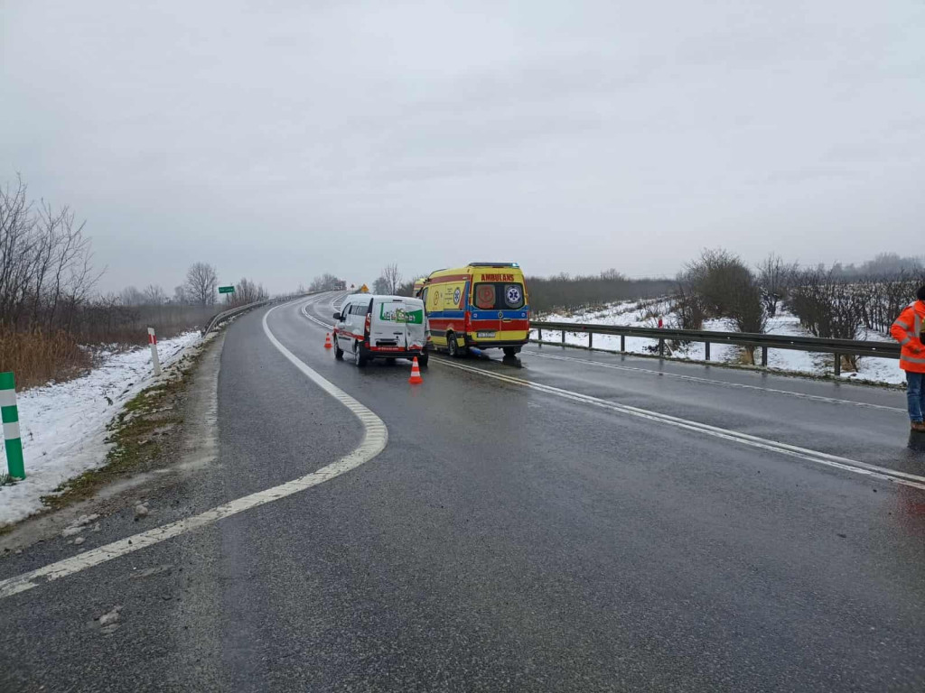 Wypadek na DK nr 9 w powiecie sandomierskim