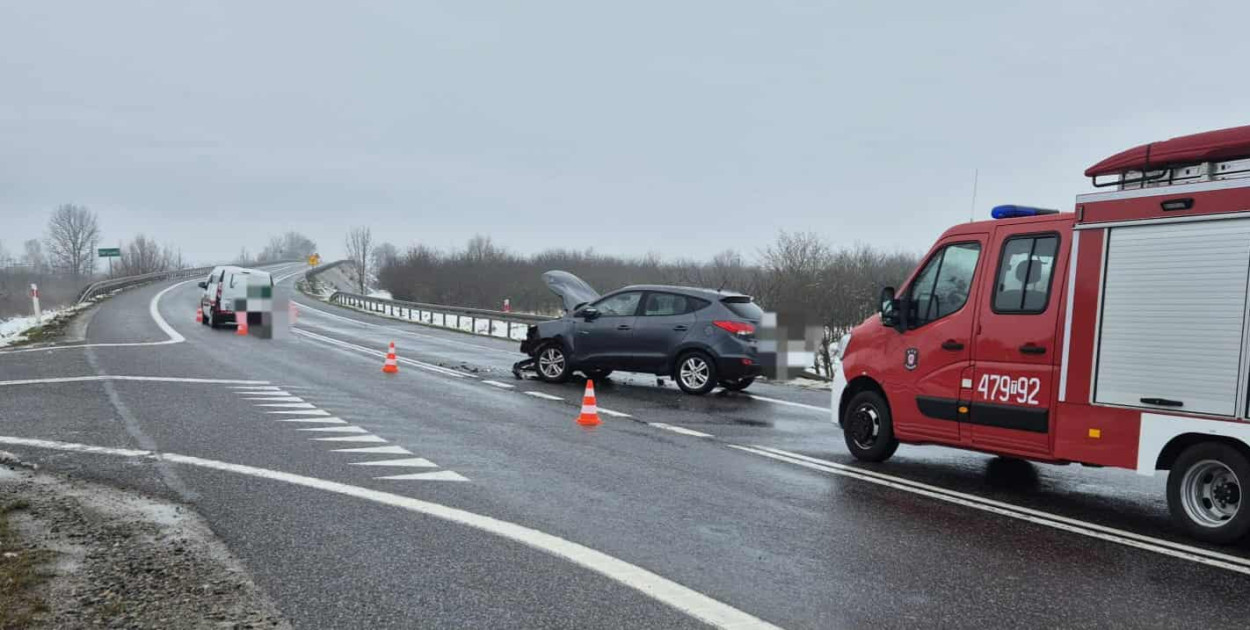 Wypadek na DK nr 9 w powiecie sandomierskim