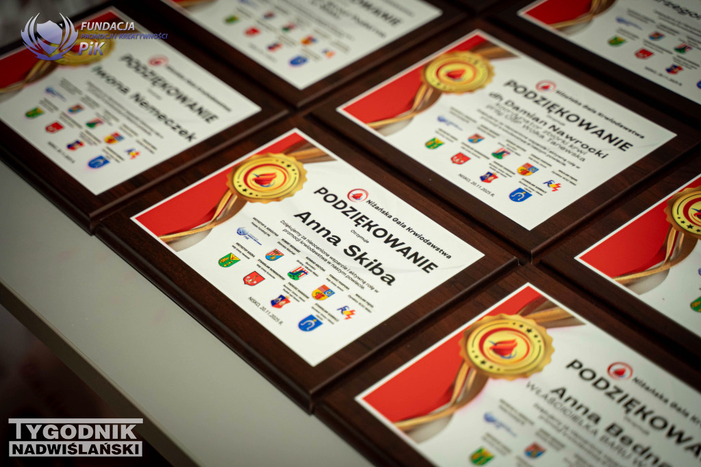 III Niżańska Gala Krwiodawstwa.