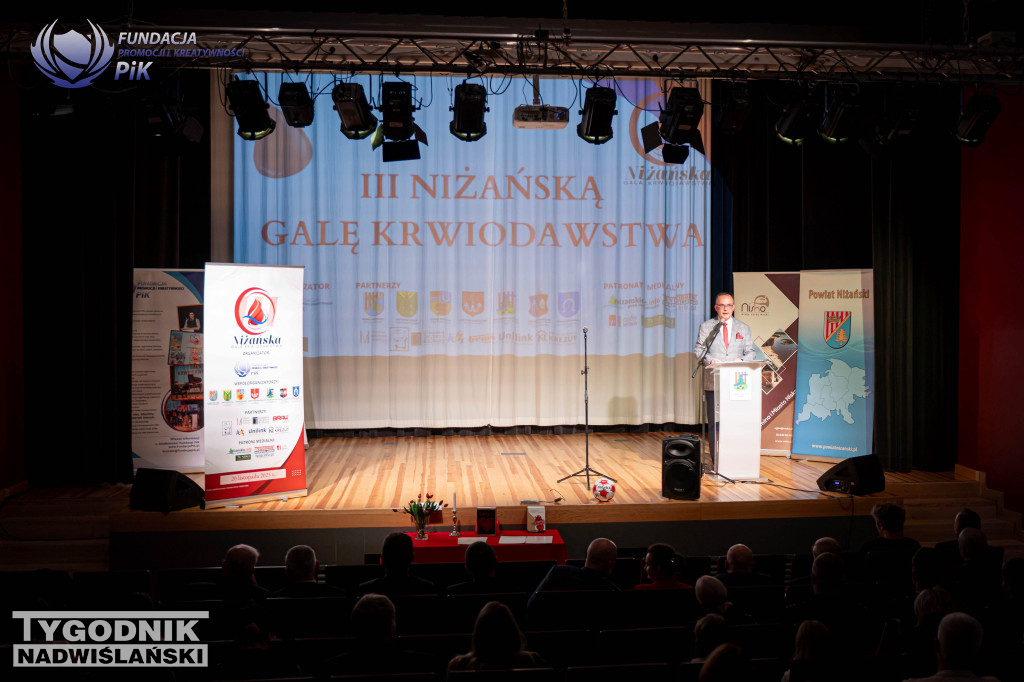 III Niżańska Gala Krwiodawstwa.