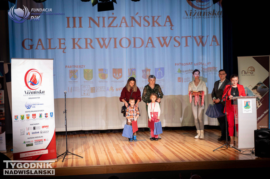 III Niżańska Gala Krwiodawstwa.