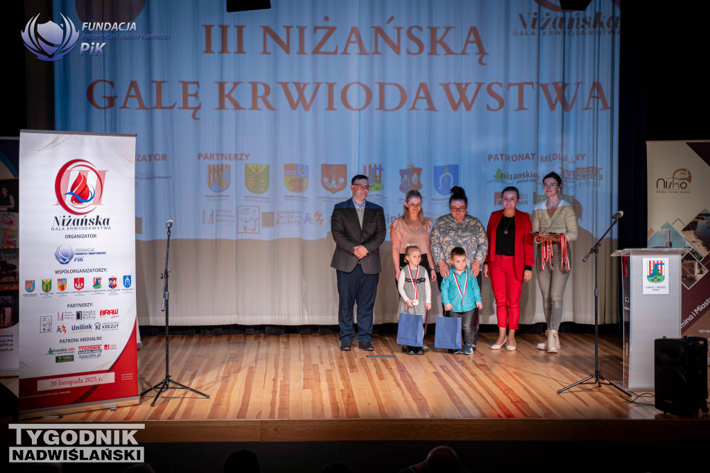 III Niżańska Gala Krwiodawstwa.