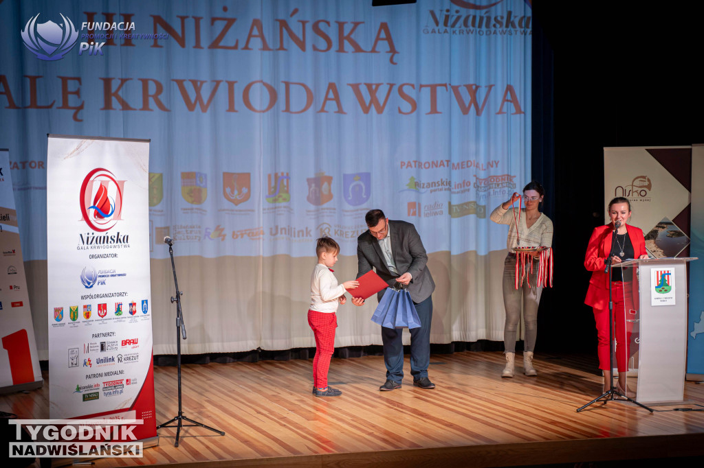 III Niżańska Gala Krwiodawstwa.