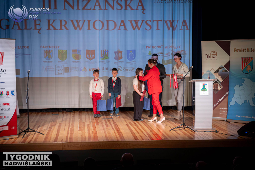 III Niżańska Gala Krwiodawstwa.