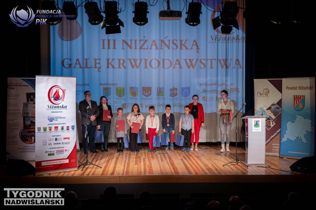 III Niżańska Gala Krwiodawstwa.