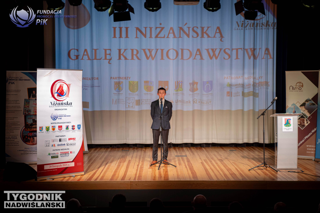 III Niżańska Gala Krwiodawstwa.