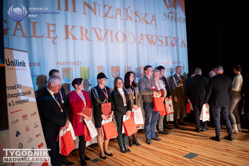 III Niżańska Gala Krwiodawstwa.