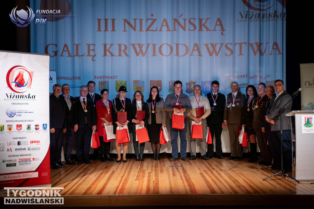 III Niżańska Gala Krwiodawstwa.