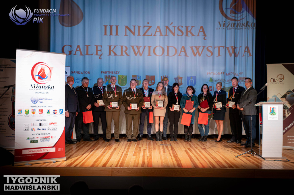 III Niżańska Gala Krwiodawstwa.