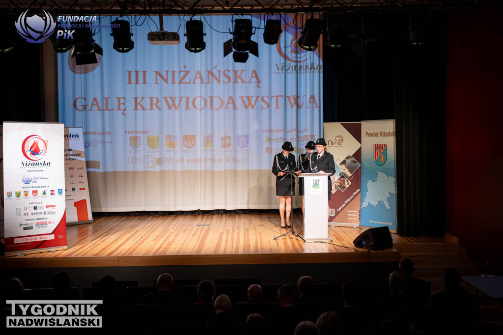 III Niżańska Gala Krwiodawstwa.