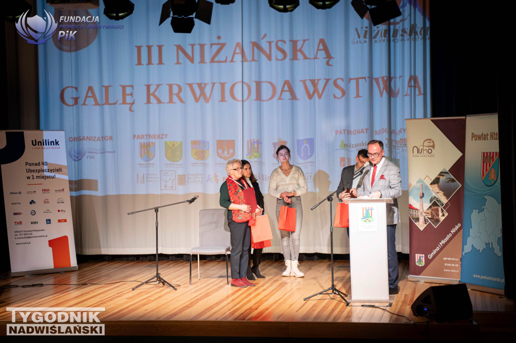 III Niżańska Gala Krwiodawstwa.