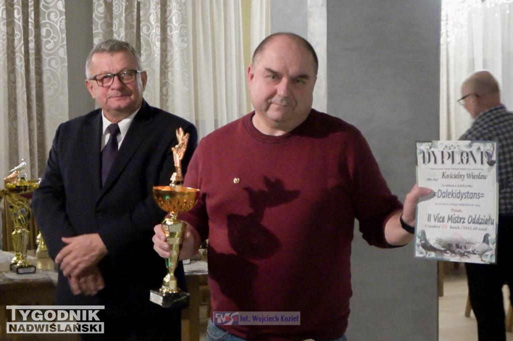 Hodowcy gołębi pocztowych z Tarnobrzega po sezonie