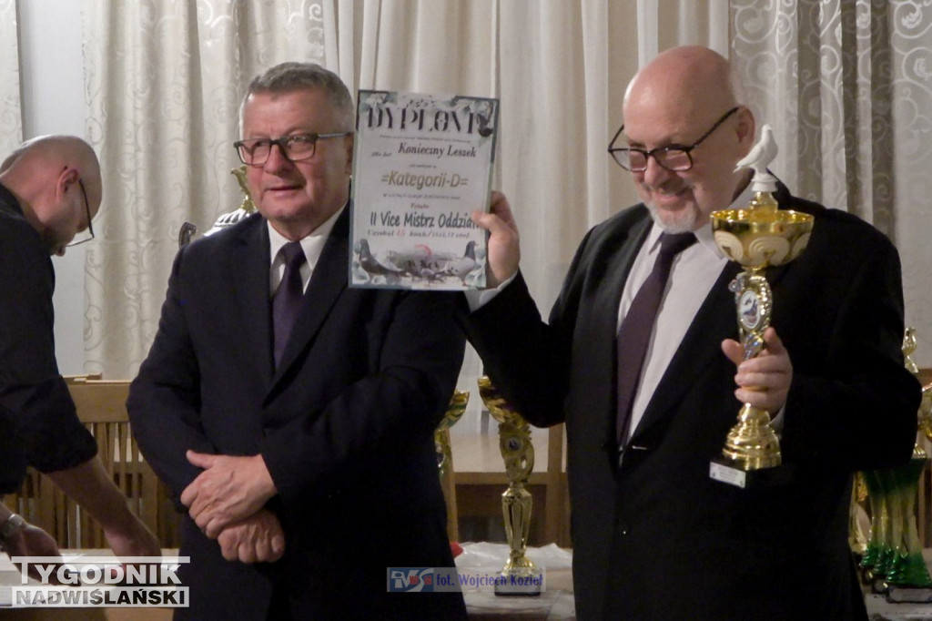 Hodowcy gołębi pocztowych z Tarnobrzega po sezonie