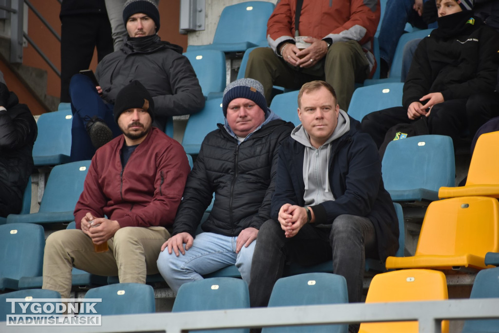 Zdjęcia z trybun z meczu Siarka - Świdniczanka