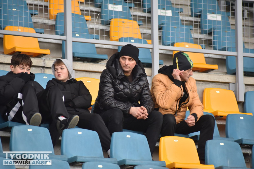 Zdjęcia z trybun z meczu Siarka - Świdniczanka