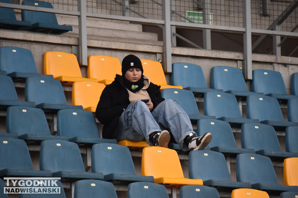 Zdjęcia z trybun z meczu Siarka - Świdniczanka