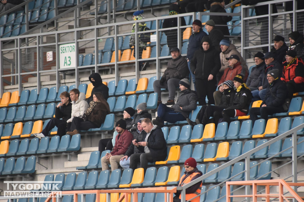 Zdjęcia z trybun z meczu Siarka - Świdniczanka