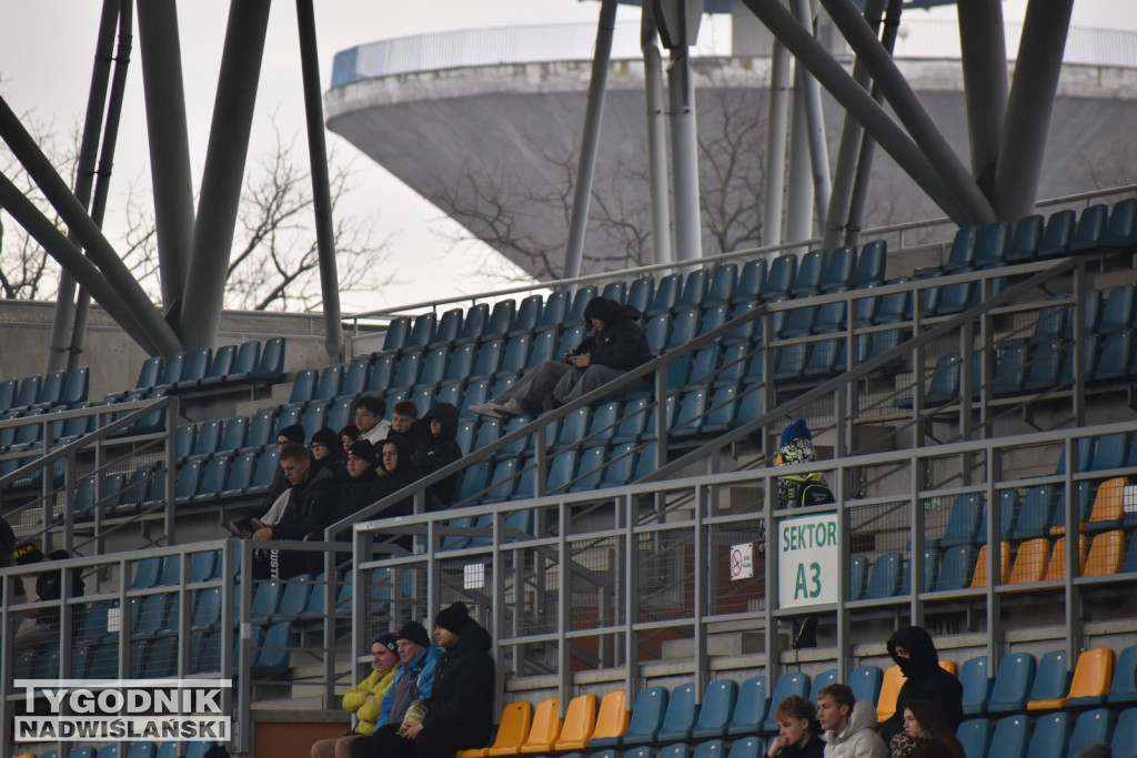 Zdjęcia z trybun z meczu Siarka - Świdniczanka