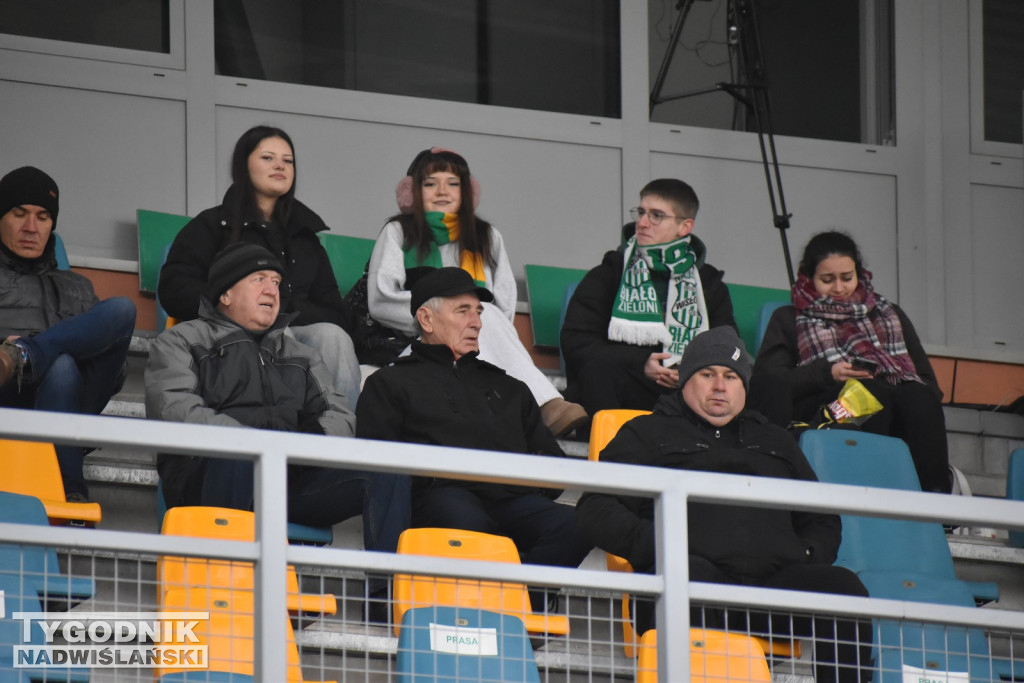 Zdjęcia z trybun z meczu Siarka - Świdniczanka